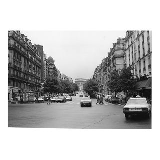 Arc De Triomphe Parisian Street Photograph by Don Ware For Sale