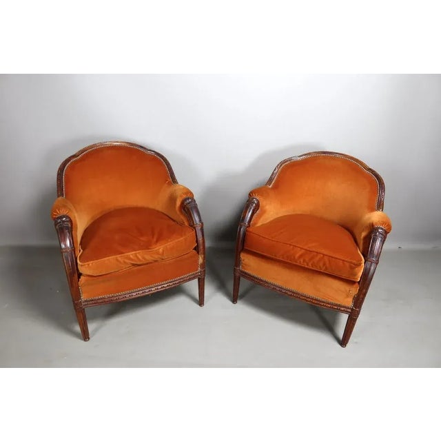 Set of Armchairs by Paul Follot, 1920s For Sale - Image 6 of 13