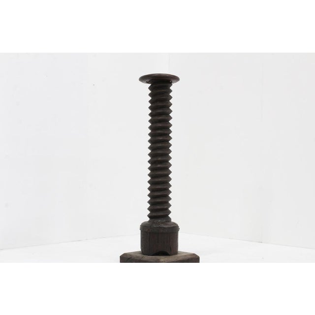 French Screw Pedestal, 19th Century For Sale - Image 3 of 9