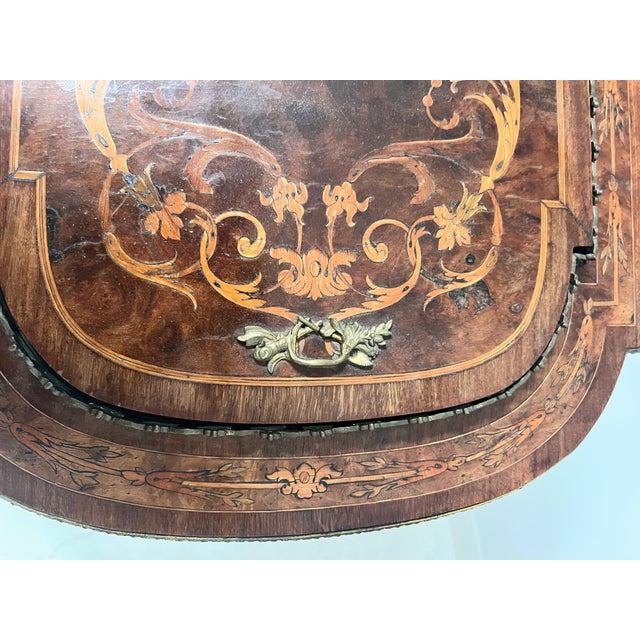 19th Century Napoleon III Style Planter in Veneered Wood For Sale - Image 17 of 18