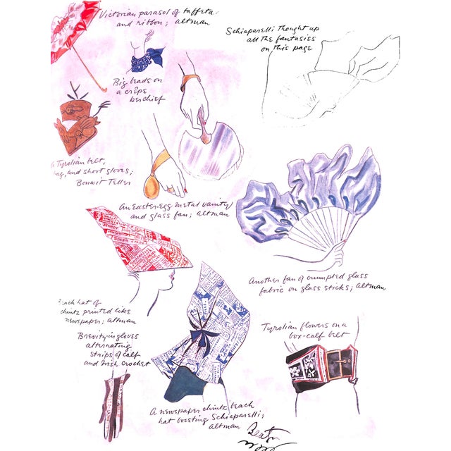 "Shocking! The Art and Fashion of Elsa Schiaparelli" 2004 Blum, Dilys E. For Sale - Image 11 of 11