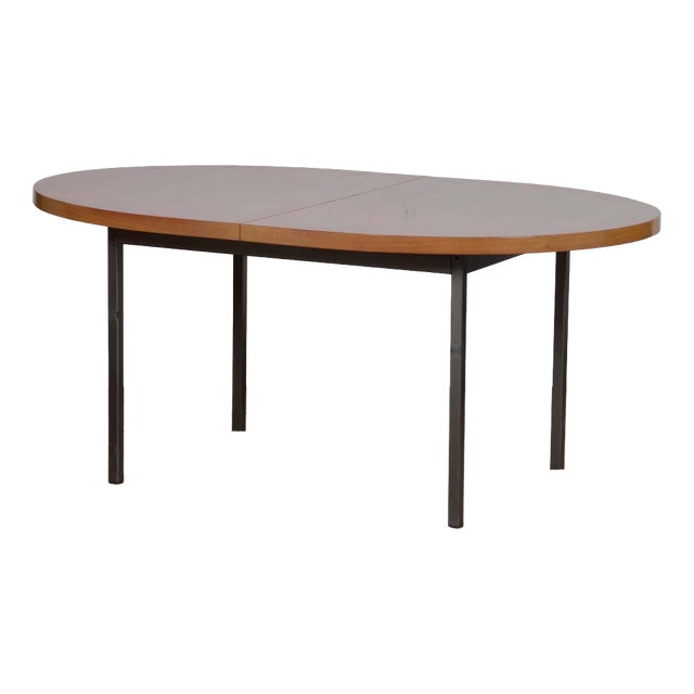 Extendable Dining Table by Georges Frydman for EFA, 1960s For Sale