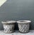 Rustic Vintage Cast Concrete Trellis Planters - A Pair For Sale - Image 3 of 12