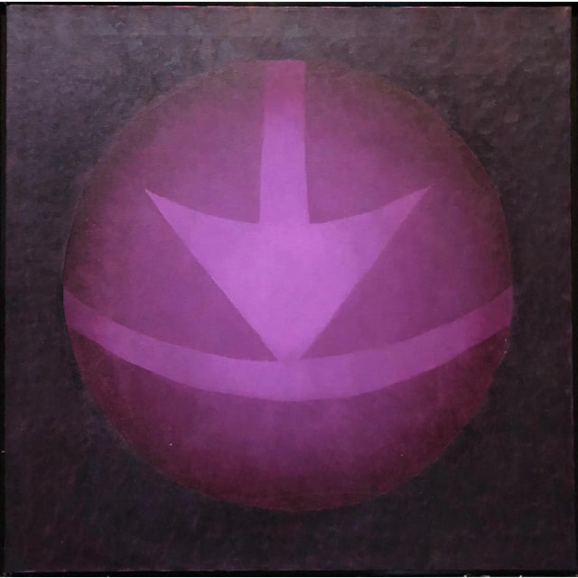 Paul Brach (American, 1924-2007). "Ahola #13". Oil on canvas. Ex. David and Marion Porter estate. Inscribed on the reverse...