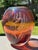 1980s Iridescent Sparkle Air Trap Bubble Vein Art Glass 6.5" Vase Signed '80 For Sale - Image 14 of 18