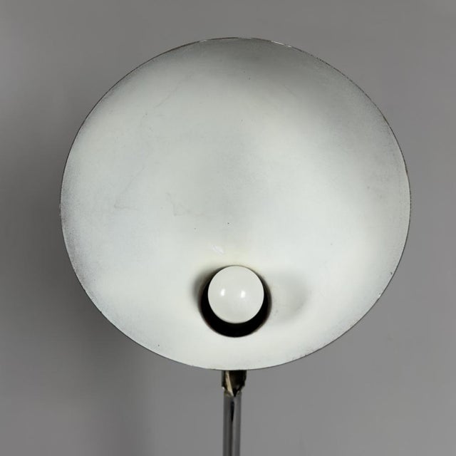 Blue Vintage Adjustable Metal Table Lamp, 1960s For Sale - Image 8 of 14