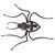 Hand-Forged Cross Spider Wall Lamp, 1960s For Sale - Image 17 of 17