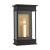 Visual Comfort Chapman & Myers by Visual Comfort Studio Cupertino 1-Light Outdoor Mini Lantern Sconce in Textured Black For Sale - Image 4 of 7