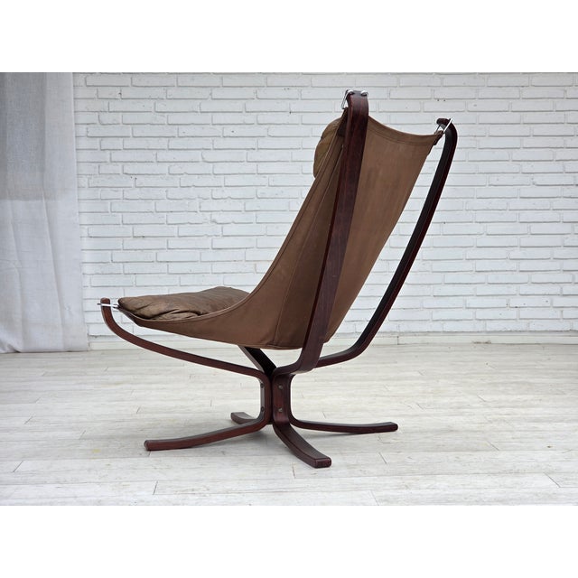 Norwegian Falcon Lounge Chair by Sigurd Ressel for Vatne Møbler, 1970s For Sale - Image 13 of 18