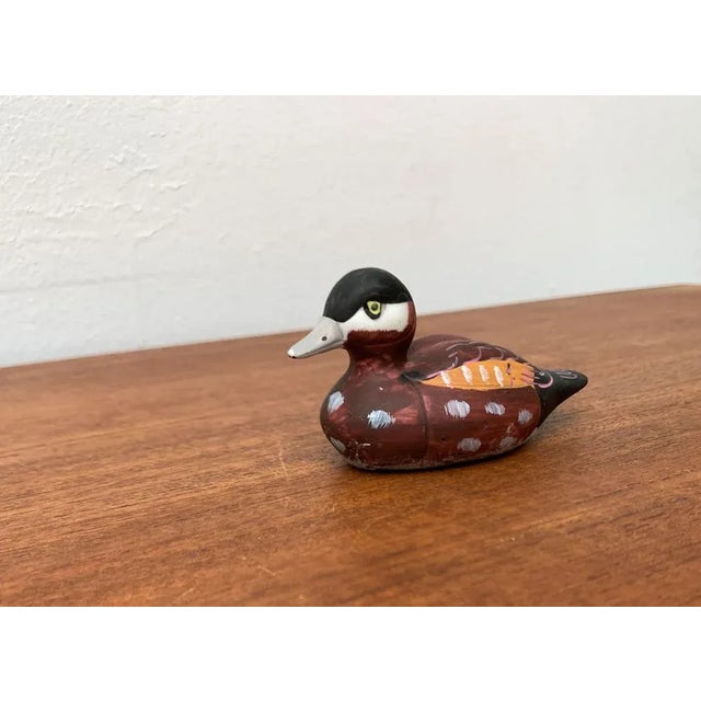 Vintage Handpainted Duck Figurine by Gallo Design for Villeroy & Boch, 1970s For Sale - Image 4 of 11