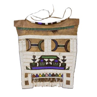 Early 20th Century Ndebele Beaded Liphotu Married Women's Apron Sidley Collection For Sale