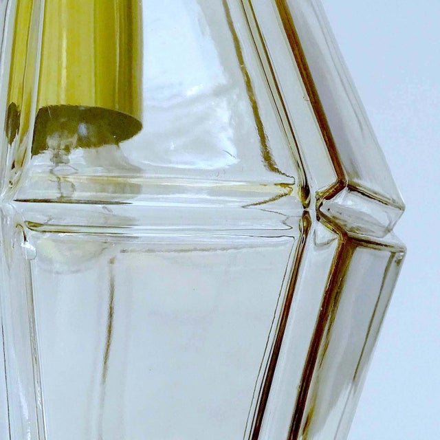 Vintage Pendant Light in Glass from Limburg For Sale - Image 14 of 16