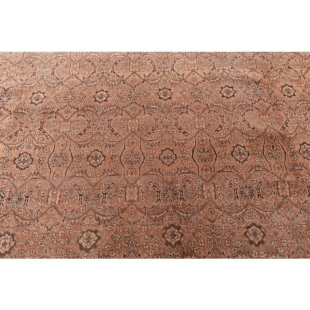 Oversized 1920s Persian Tabriz Rug For Sale - Image 4 of 6
