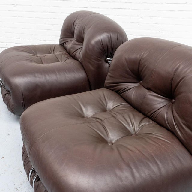 1970s Soriana Armchair by Afra & Tobia Scarpa for Cassina, 1970s For Sale - Image 5 of 18