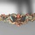 Niccolini Large 54" French Niccolini Louis XIV Style Polychromed Mirror Signed 20thC For Sale - Image 4 of 15