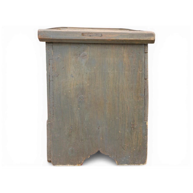 Tyrolean Painted Chest, 1791 For Sale - Image 4 of 18