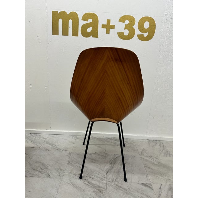 Set of 6 Medea Chairs by Vittorio Nobili, 1950s For Sale In Los Angeles - Image 6 of 10