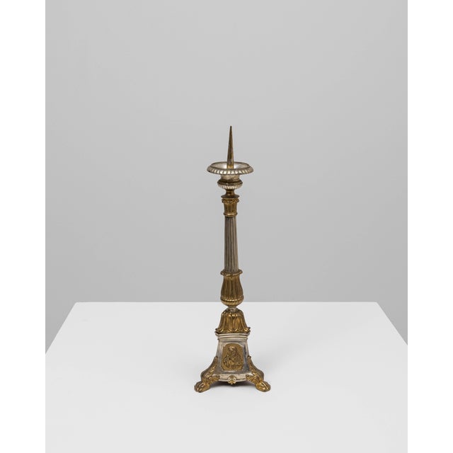 19th Century French Metal Candlestick For Sale - Image 16 of 18
