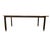 Vermont Farm Table Quad 200 with white oak table top and adjustable matte black raw steel legs. Can be used as a desk or...