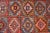 Measures: 4'10 x 8'9 Antique Caucasian Kazak Rug with Red Field and Star Medallion Design. Keivan Woven Arts/...