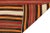 Mid 20th Century Mid 20th Century Striped Decorative Vintage Kilim Rug For Sale - Image 5 of 7