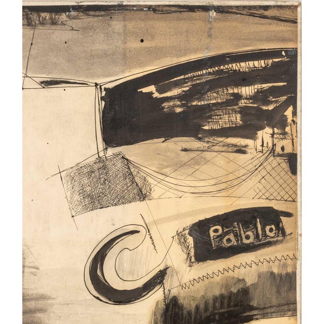 Wood Agudelo Abstract Composition Assemblage, 1967 For Sale - Image 7 of 10