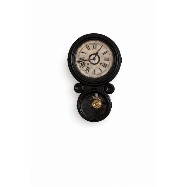 Wall Clock, 19th Century For Sale - Image 6 of 6