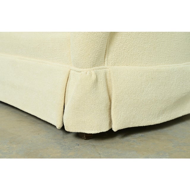 Baker Furniture Mid-Century Hollywood Regency Tufted Sofas or Loveseats, Pair For Sale - Image 9 of 13