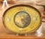 19th Century French Hand-Painted Oval Tole Tray With Romantic Ruins Scene For Sale In Dallas - Image 6 of 10