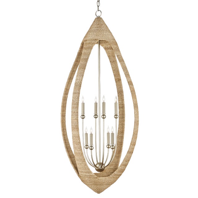 2020s Currey & Company Menorca Large Chandelier For Sale - Image 5 of 5