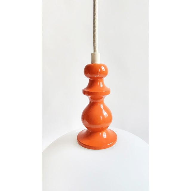 Mid-Century Modern Vintage Space Age Pendant Light by Richard Essig, 1960s For Sale - Image 3 of 13