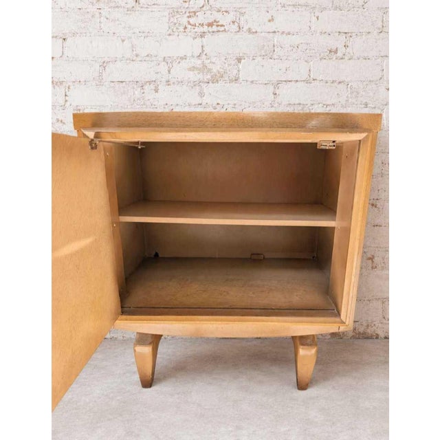 1960s Vintage Hoke Mid Century End Tables – 1960s MCM Bedside Cabinets - Cottagecore, Sculpted Wood For Sale - Image 5 of 7