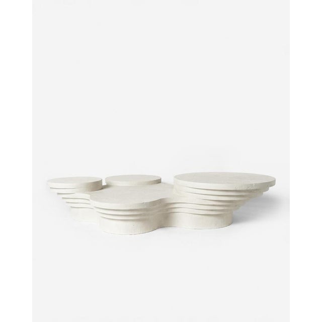 Slice Me Up Sculptural Coffee Table in Plaster by Pietro Franceschini For Sale - Image 10 of 18