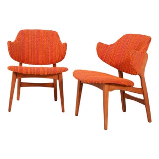 306 Armchairs by Jens Hjorth for Randers Møbelfabrik, 1953, Set of 2 For Sale