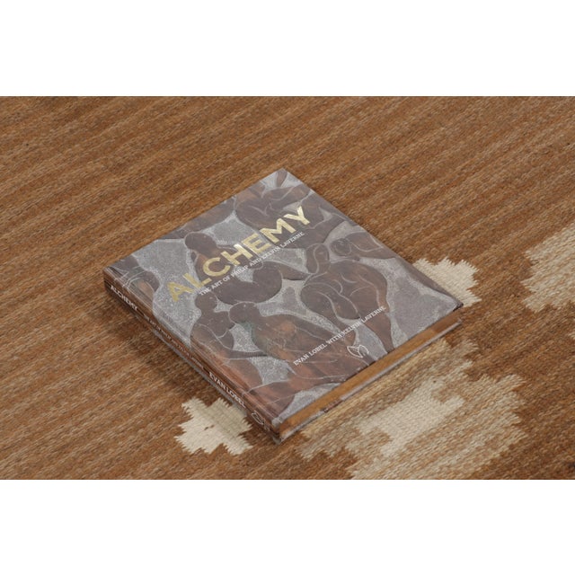 Vintage Swedish Rollakan Rug in Camel and Ivory Folk Motifs - Rug & Kilim For Sale - Image 10 of 10