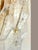 Contemporary Transparent “Poliedri” Murano Glass Gold Wall Sconce in Venini Style For Sale - Image 6 of 7