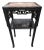 Asian End Table With Marble Top For Sale