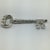 1980s Godinger Silver Plated Skeleton Key Jigger/Bottle Opener and Skeleton Key Corkscrew-Set of 2 For Sale - Image 5 of 12