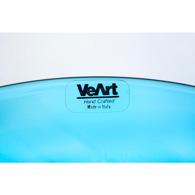Murano Glass Centerpiece Vase from VeArt, 1980s For Sale - Image 3 of 5
