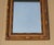 Wood Vintage Rectangular Faux Bamboo Wall Hanging Mirror For Sale - Image 7 of 9