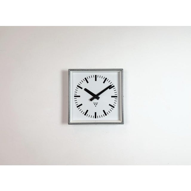 - Wall clock designed by Pragotron in former Czechoslovakia during the 1970s and made till 1990s - Was used in factories,...
