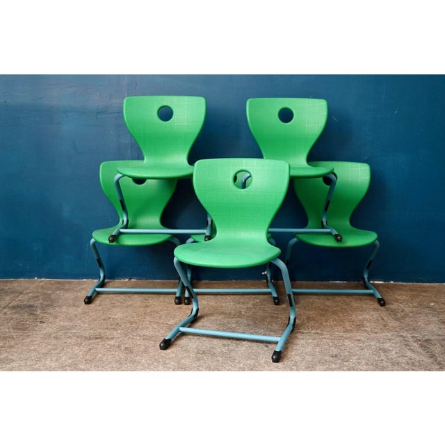 Danish Pantoswing LuPo Children's Chair by Verner Panton, 1990s For Sale - Image 6 of 15