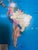 World Map Vintage School Pull-Down by Nystrom 1950s For Sale - Image 11 of 11