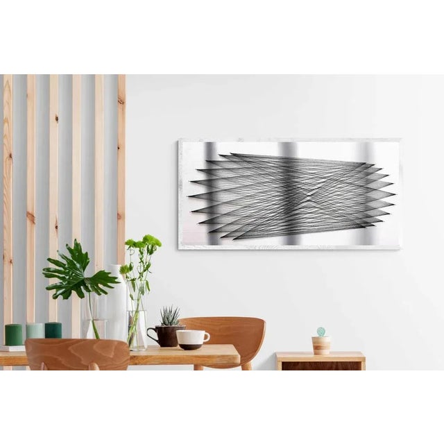 Sumit Mehndiratta, Nailed It Series No. 159, 2021, Mixed Media on Wooden Panel For Sale - Image 8 of 11