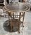 Japonisme Antique Japanoise Bamboo Table With Leather Top For Sale - Image 3 of 14