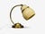 Metal 1950s Itsu Oy, Table Lamps, Polished Brass, Glass For Sale - Image 7 of 14