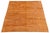 Modern Moroccan Style Terracotta Wool Rug - Hand- Knotted Minimalist Area Rug For Sale - Image 9 of 12