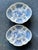 Vintage Asian Scalloped Blue and White Bowl -a Pair For Sale - Image 11 of 12