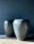 Vintage Boho Monumental Glazed Ceramic Planters - A Pair For Sale - Image 11 of 12
