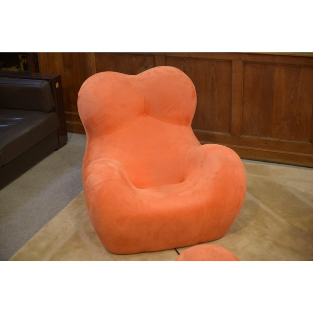 Gaetano Pesce Mamma Chairs with Ottomans by Gaetano Pesce, 1990s, Set of 4 For Sale - Image 4 of 8